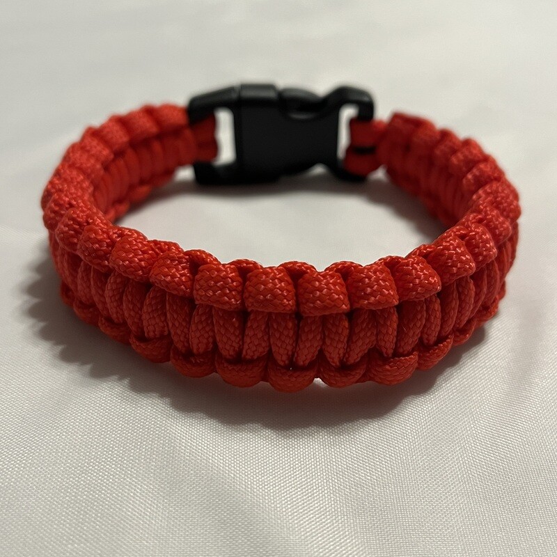 Red Paracord Bracelet