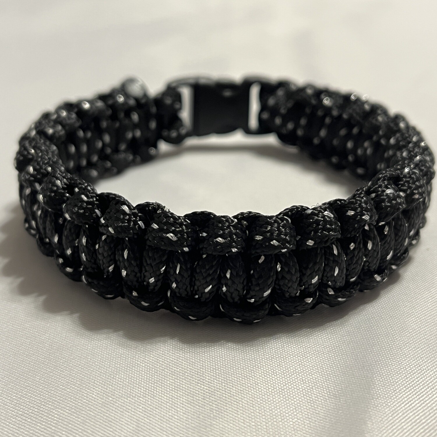 Black Sparkle Paracord Bracelet