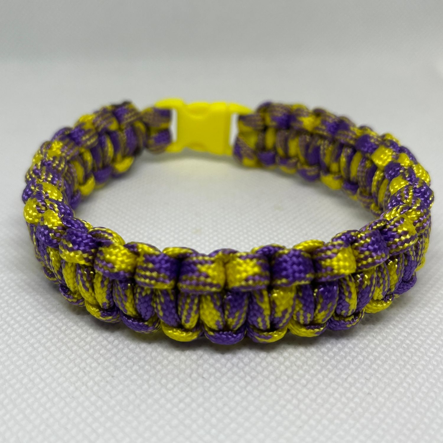 Purple/Yellow Paracord Bracelet