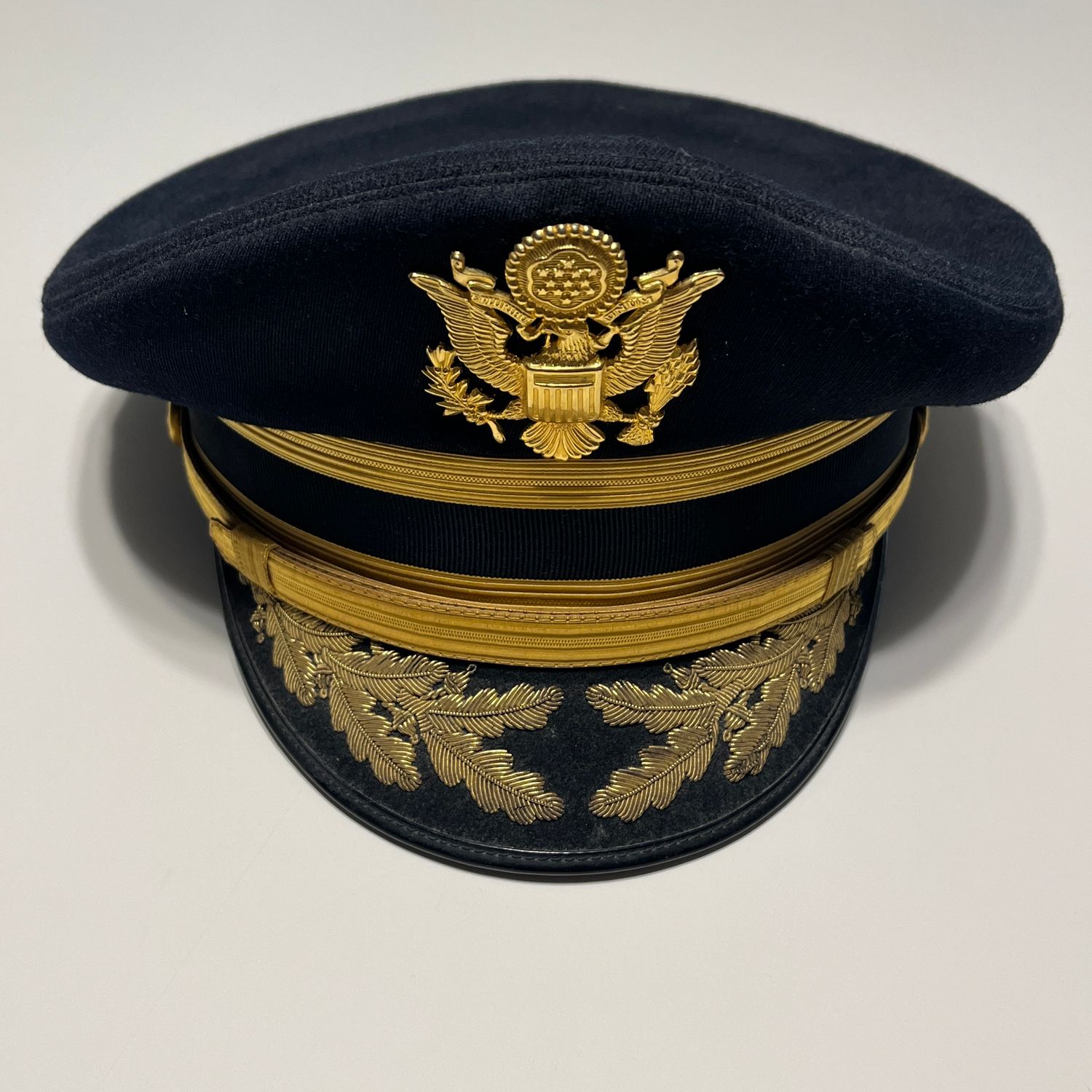 Army Officers Hat W/Emblem - Named