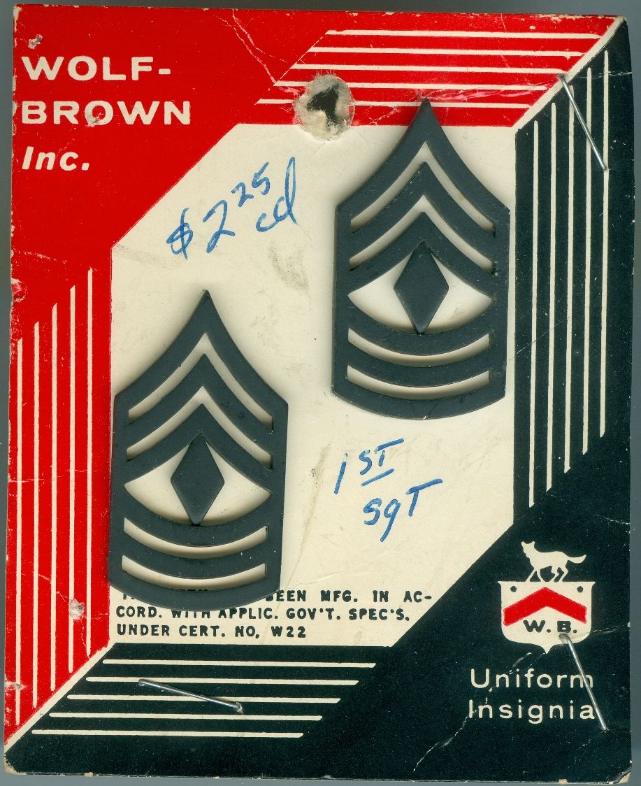 Army First Sergeant (Subdued)