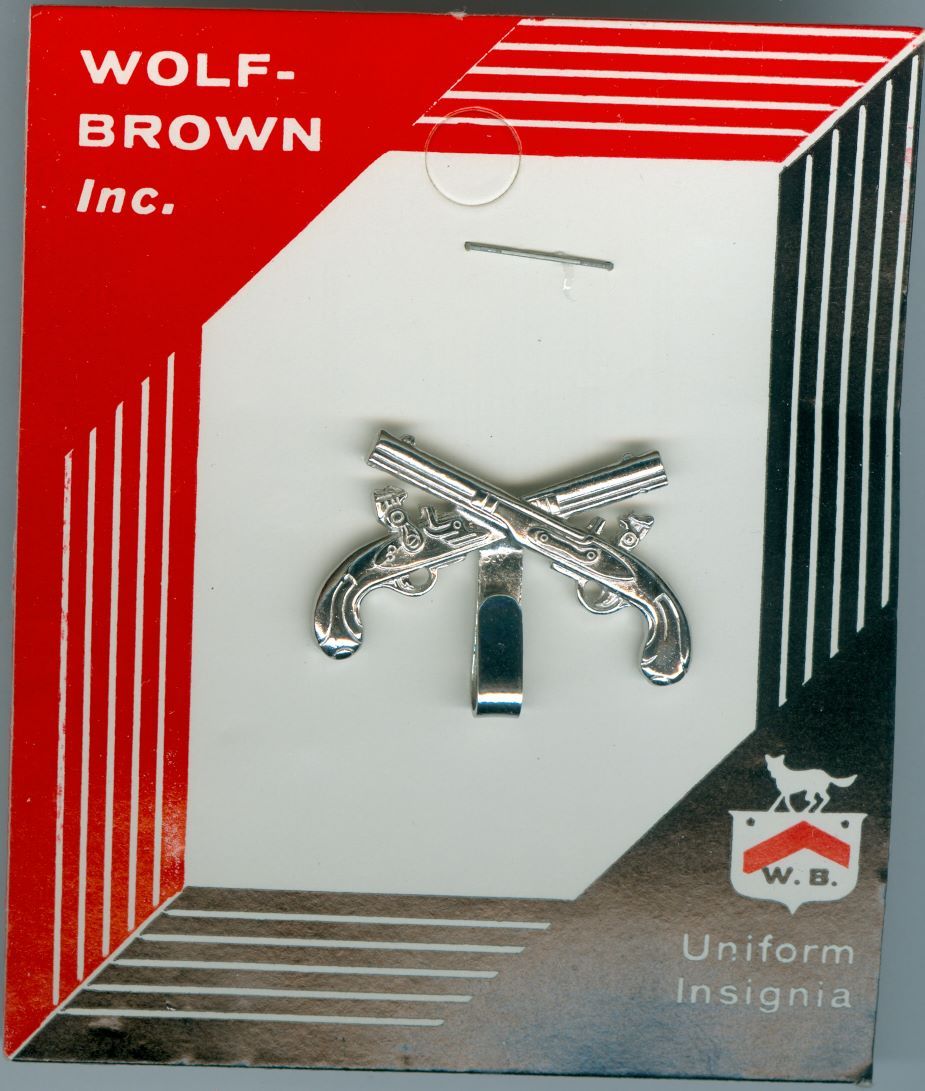 US Army Military Police Whistle Chain Holder-Silver
