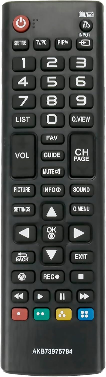 Replacement Remote Control for LG 4K OLED LCD HDTV