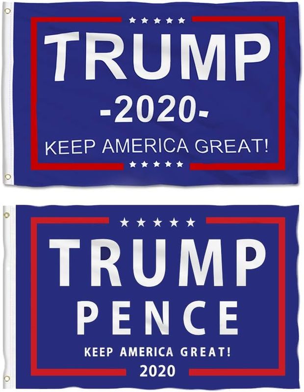 Trump/Pence 2020 Flag Set-3&#39;x5&#39;
