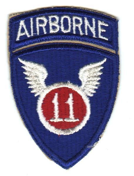 11th Airborne Division w/Tab-CE