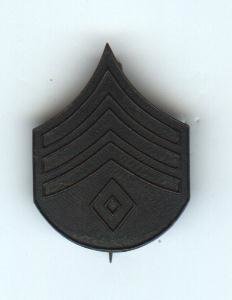 Army First Sergeant, WW2