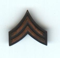 Army Corporal, WW2