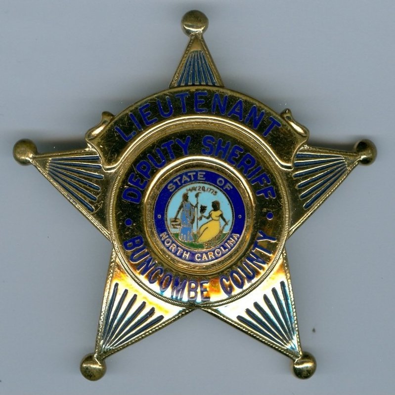 Buncombe County Sheriff Lieutenant&#39;s Star (Obsolete)