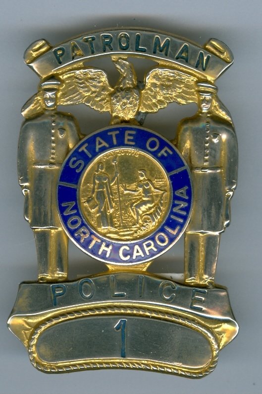 Biltmore Forest, NC Police Hat Badge, #1, 1960&#39;s, (Obsolete)