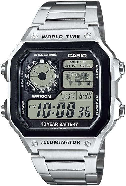 Casio Mens AE1200WH Watch