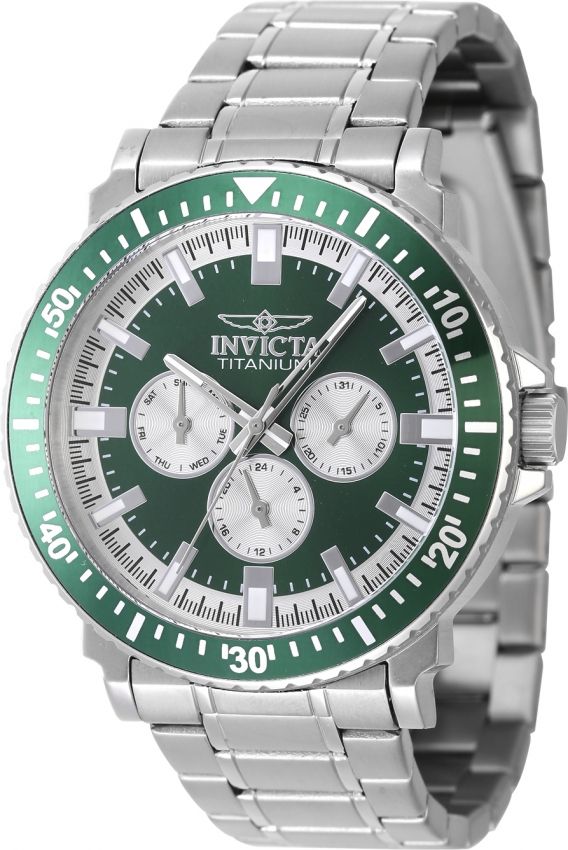 Invicta TI-22 Solid Titanium Mens 47514