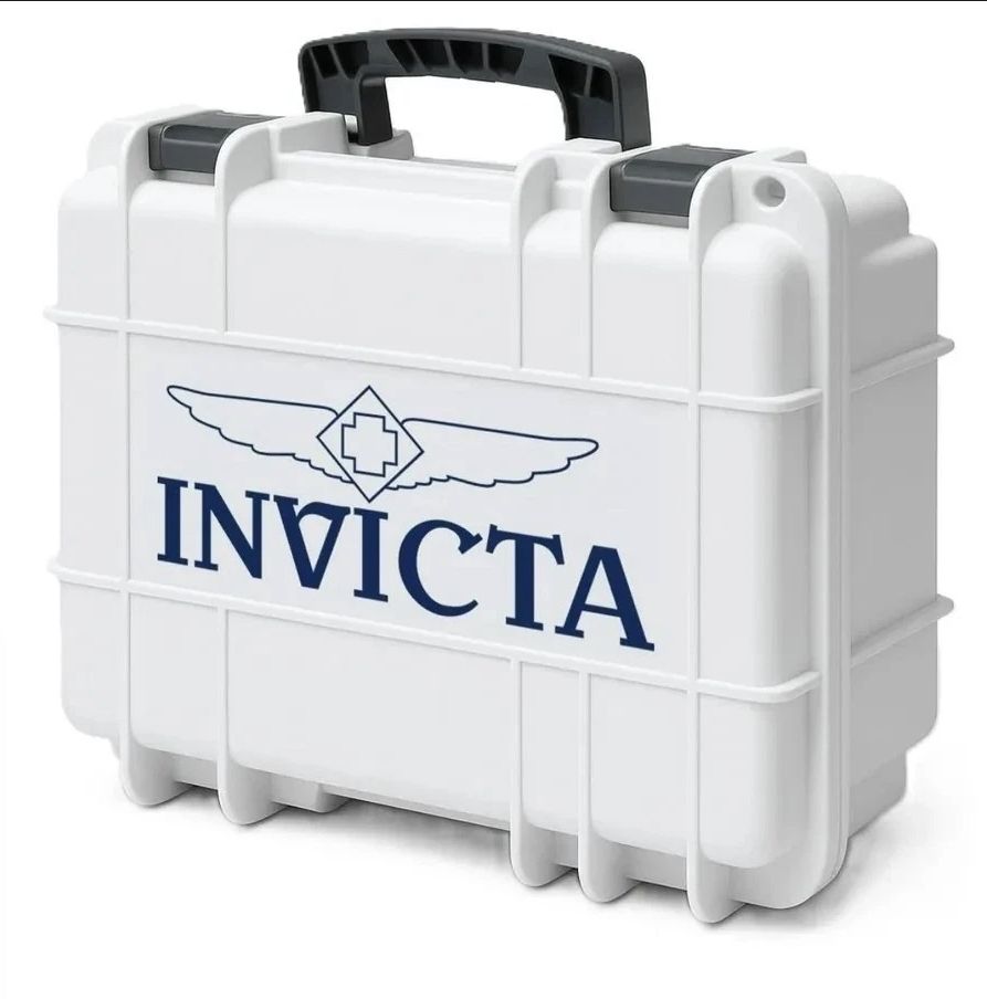 Invicta 8 Slot Watch Case DC8-WHT