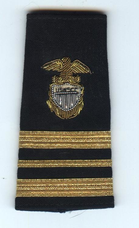 USN Sea Cadets Lt. Commander Soft Shoulder Boards