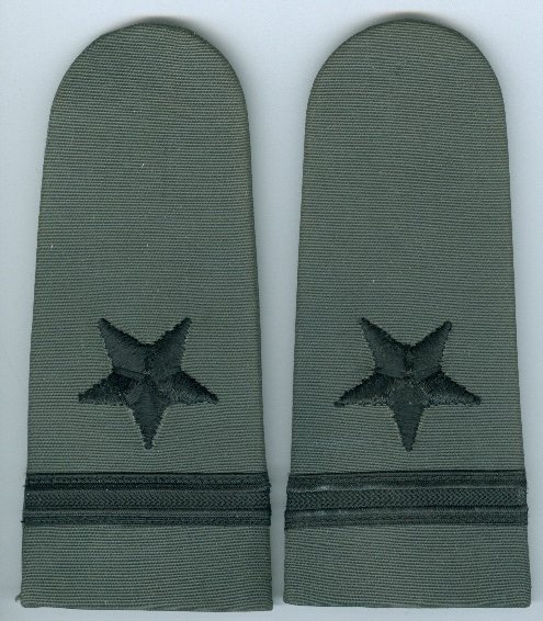 USN Ensign WW2 Gray Hard Shoulder Boards