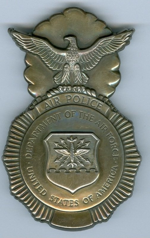 US Air Force Air Police Badge, 1960&#39;s (Obsolete)