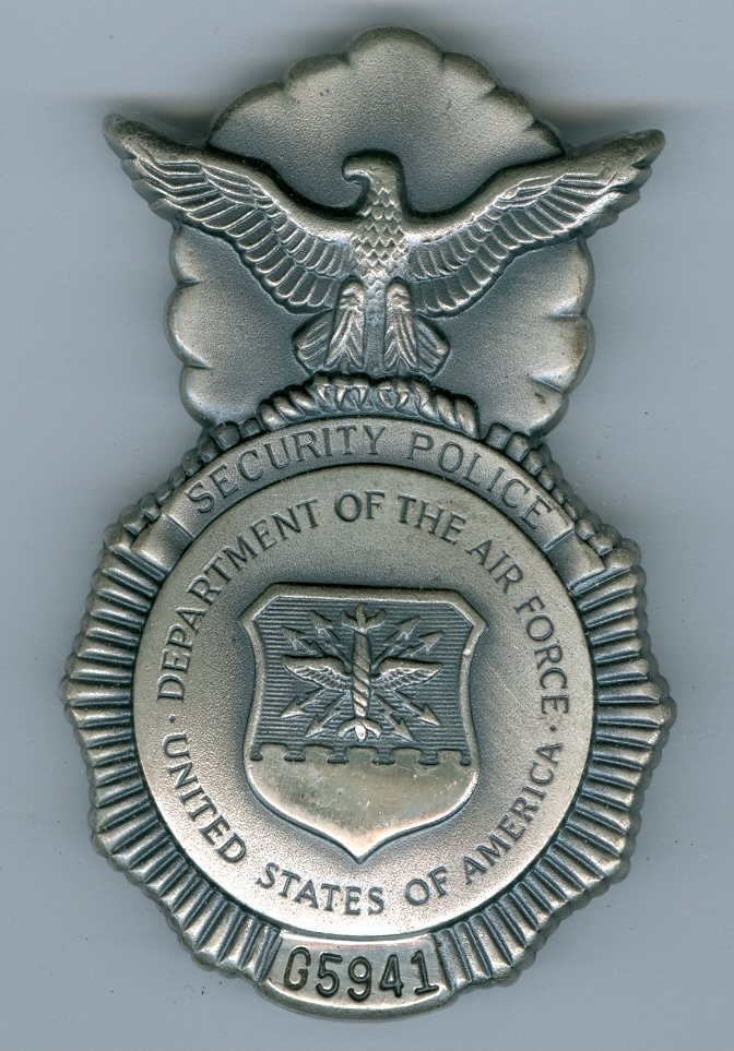 US Air Force Security Police Badge, (Current)