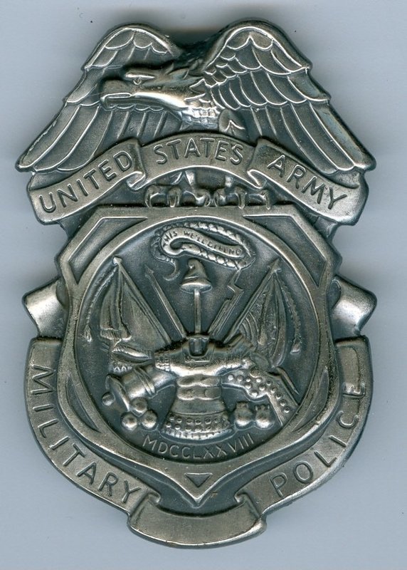 US Army Military Police Badge, (Current)