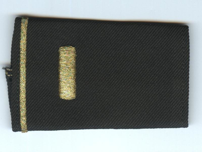 2nd Lieutenant, Soft Shoulder Boards