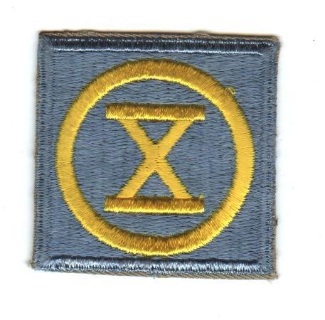 10th Infantry Division-WW1-CE