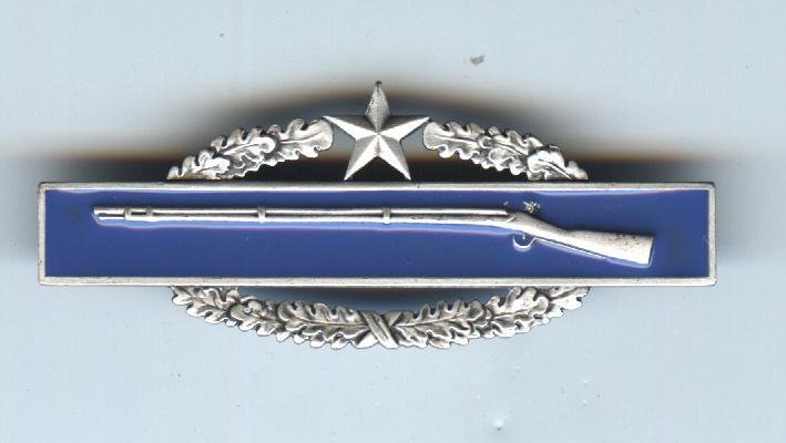 US Army Combat Infantryman Breast Badge-Second Award