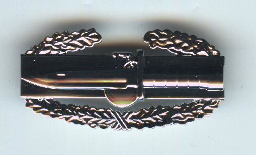 US Army Combat Action Breast Badge-Anodized