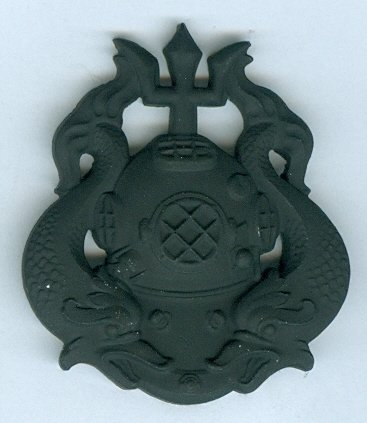 US Navy Master Diver Badge-Subdued