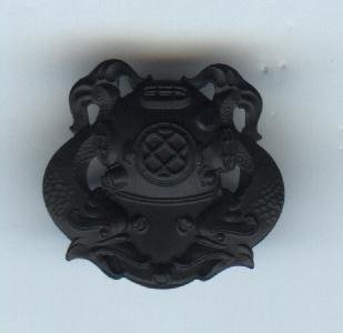 US Navy First Class Diver Badge-Subdued