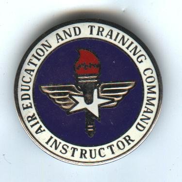 US Air Force Education &amp; Training Command Instructor Breast Badge