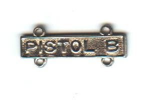Qualification Bar-Pistol B
