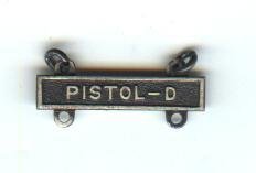 Qualification Bar-Pistol D