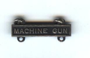 Qualification Bar-Machine Gun