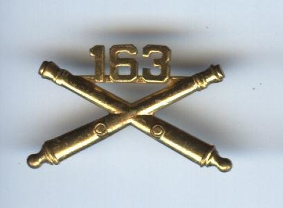 US Army 163rd Artillery-Gold