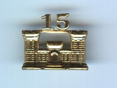 US Army 15th Engineer Corps-Gold