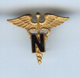 US Army Medical Corps-Nurse-Gold