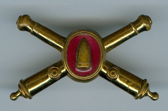 US Army Coastal Defense Artillery-WW2-Gold