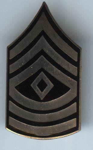 US Army First Sergeant