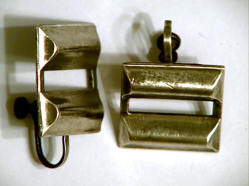 Captain Earrings-Sterling