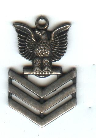 USN P.O.1st Class Necklace-Sterling