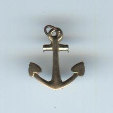 Navy Anchor Charm
