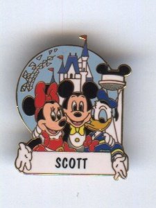 Disney World Pin-Scott