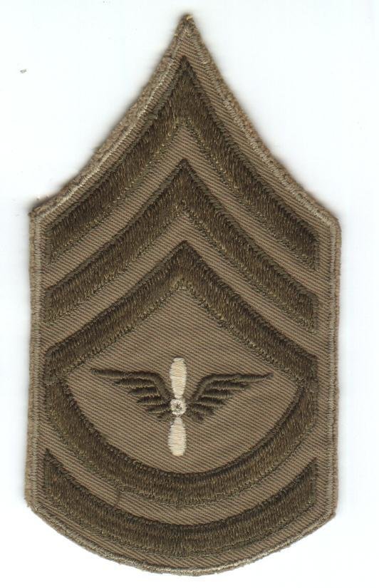Army Air Corp Aviation Technical Sergeant