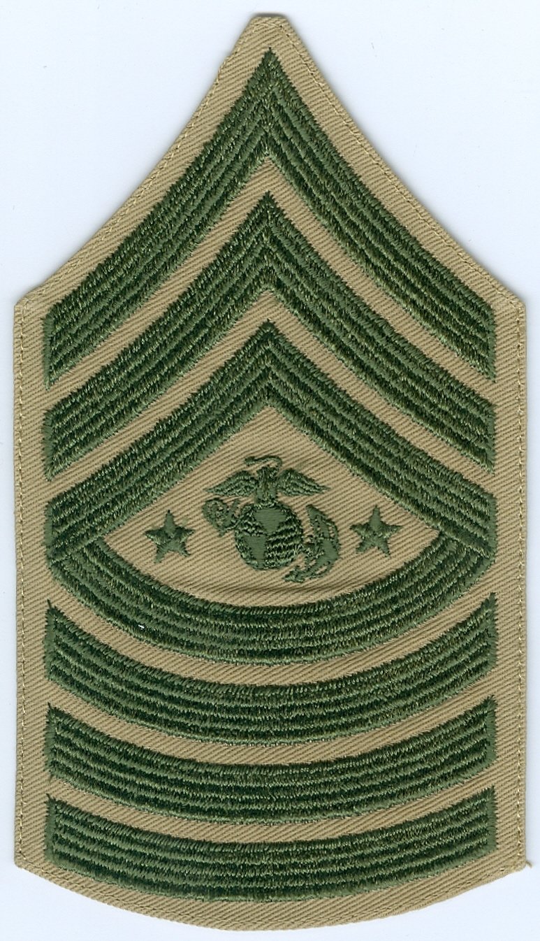 Sgt Major or the USMC-Khaki