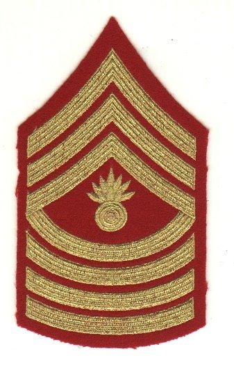 USMC Master Gunnery Sgt-Dress