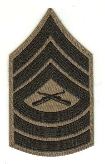 USMC Master Sgt-Khaki