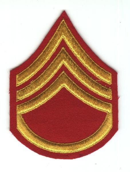 USMC 3rd Grade Line Sgt-WW2