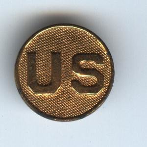 US Army Insignia-1 piece-Screw back