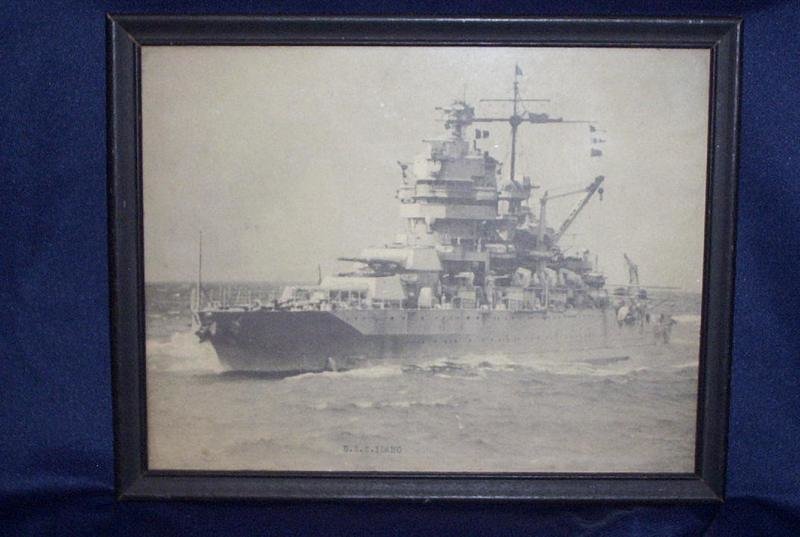 U.S.S. Idaho Framed Picture