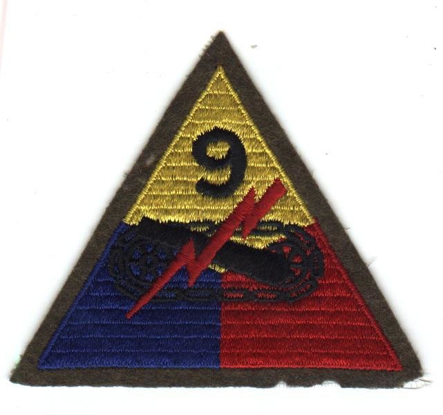 9th Armored Division-Felt