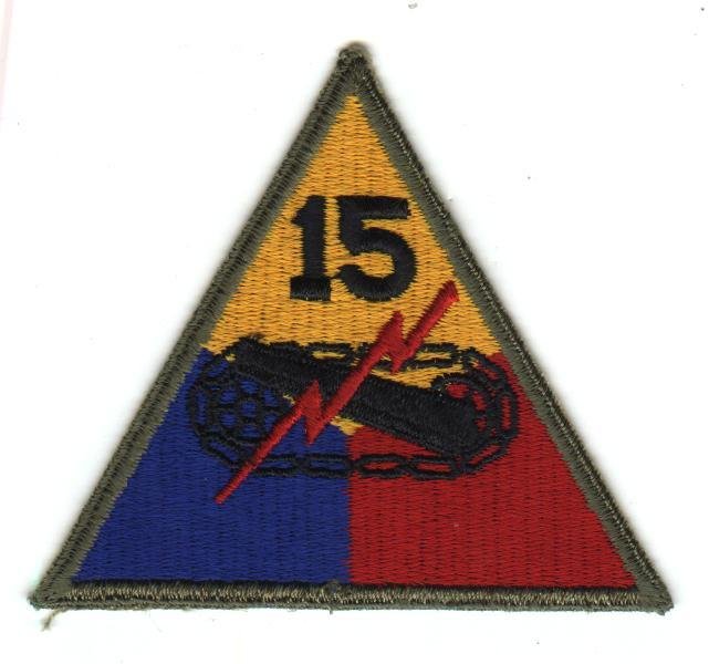 15th Armored Division-CE