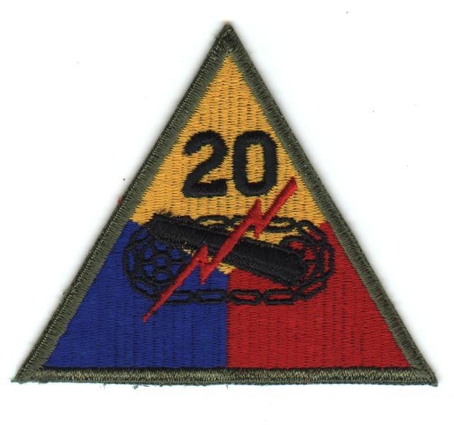 20th Armored Division-CE